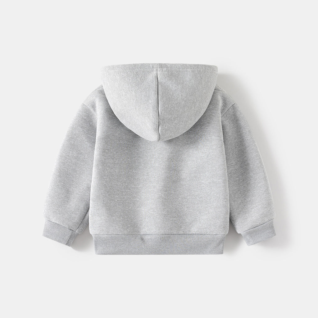 Clothing Kids Hooded Pullover Sweatshirt Casual Outerwear Jacket.