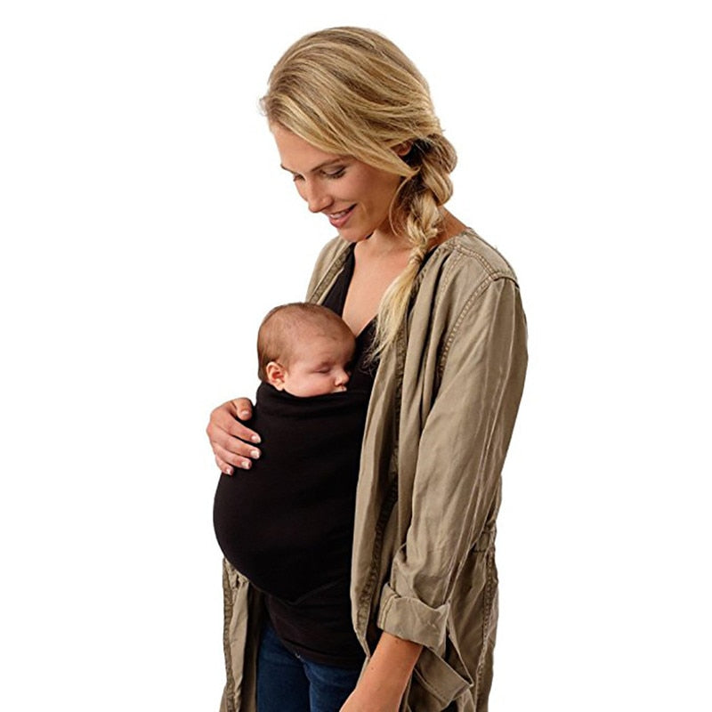 Maternity Baby Carrier Tees Kangaroo T-Shirt for Father Mother With Long-sleeve Big Pocket Multifunction Tank Tops Clothes
