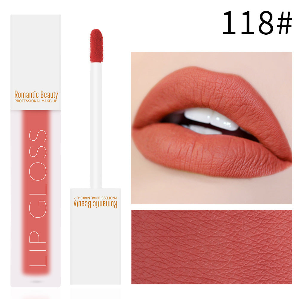 Matte liquid lip glaze