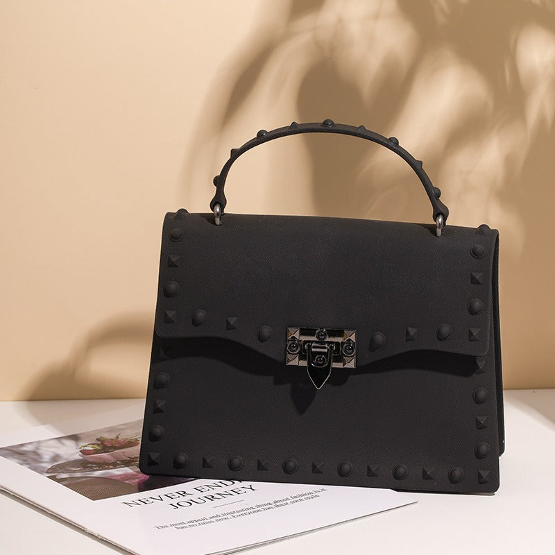 mini PVC jelly chain shoulder bag