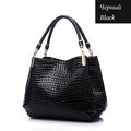 PU Crocodile Pattern Shoulder Bag