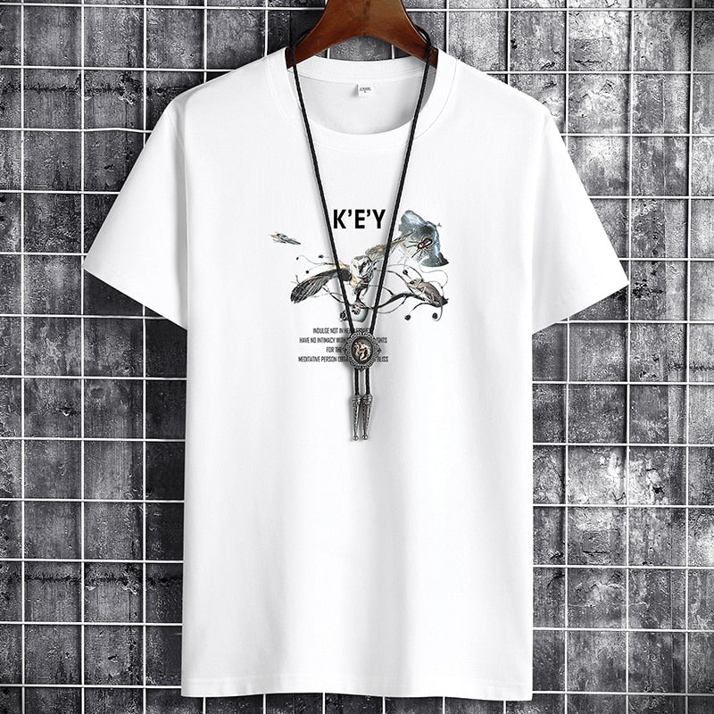 New T Shirt for Men Clothing Fashion Sport Hip Hop Tshirt Couple Clothes Gym T Shirts for Women Female S-6XL