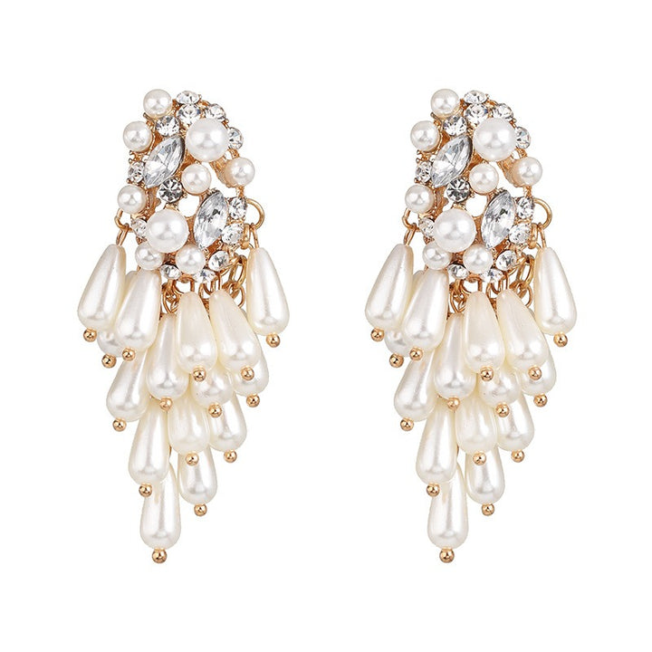 Pearl Water Drop Earrings