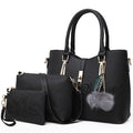 Three-Piece Floral Bag Set