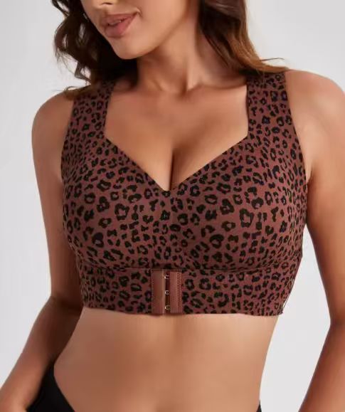 supportive sports bra black