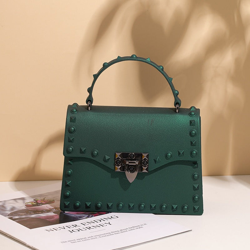 mini PVC jelly chain shoulder bag