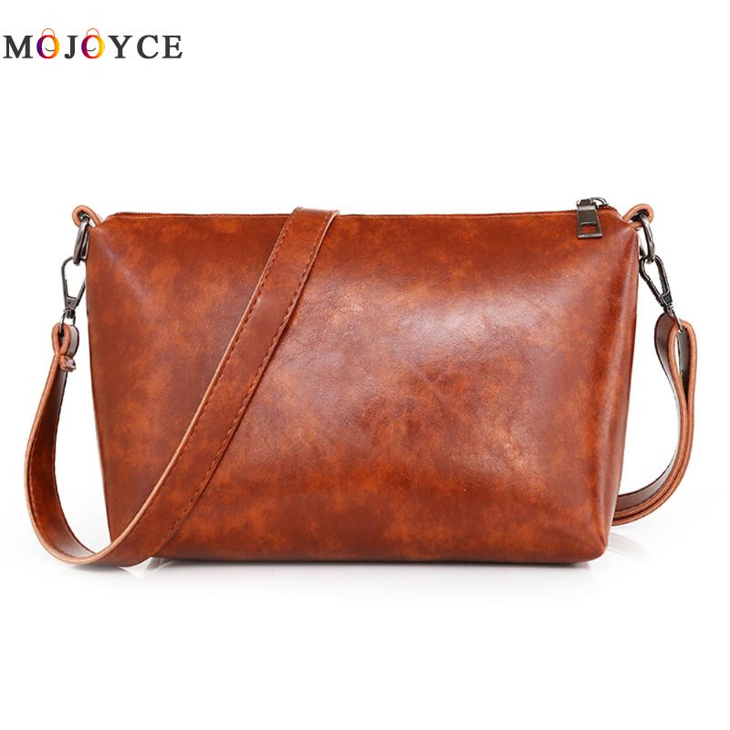 oil-wax effect PU handbag, shoulder bag and purse set