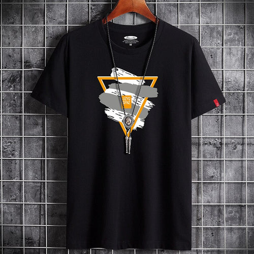 Anime T Shirt White Oversized Summer for Men Clothing