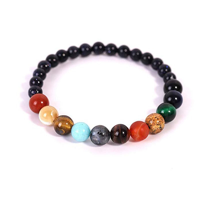 Universe, Galaxy, Eight Planets, Bracelets, Couples, Fashion Constellations, Small Gifts