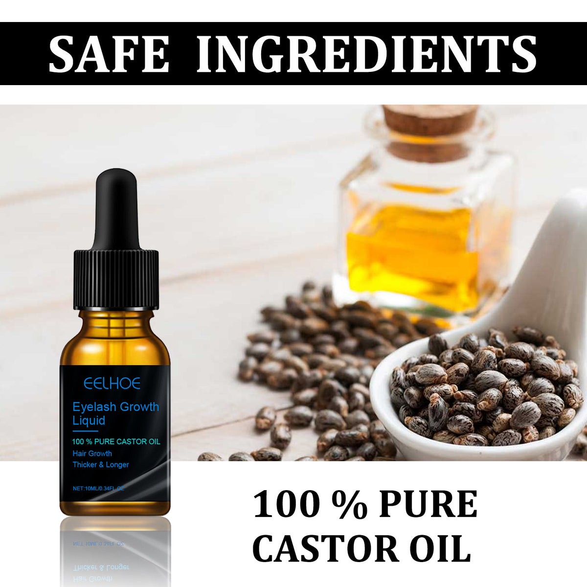 Sérum de Pestanas com Óleo de Rícino