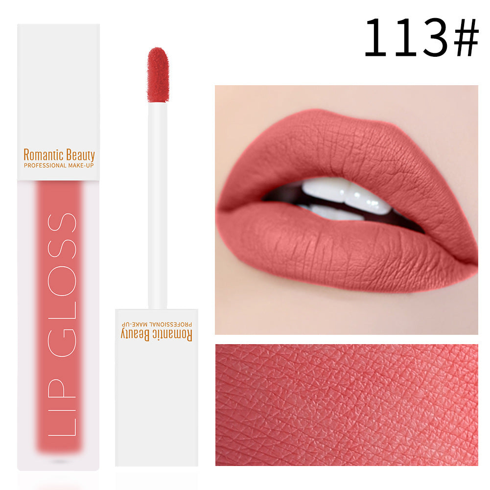 tube of velvet matte lip glaze