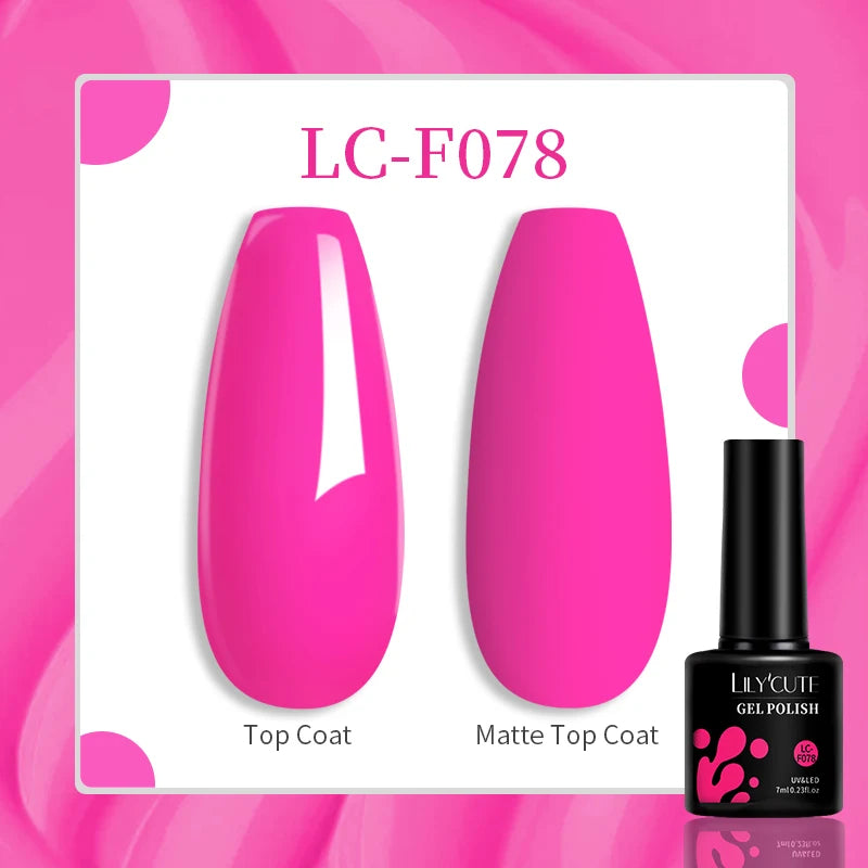 7ml UV/LED gel nail polish bottle