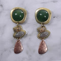 New za Indian Vintage Bracelets Jewelry Women Bohemian Ethnic Statement Charm Retro Resin Stone Bracelet Female