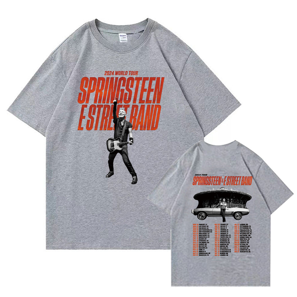 Bruce Springsteen and E Street World Tour Short Sleeved