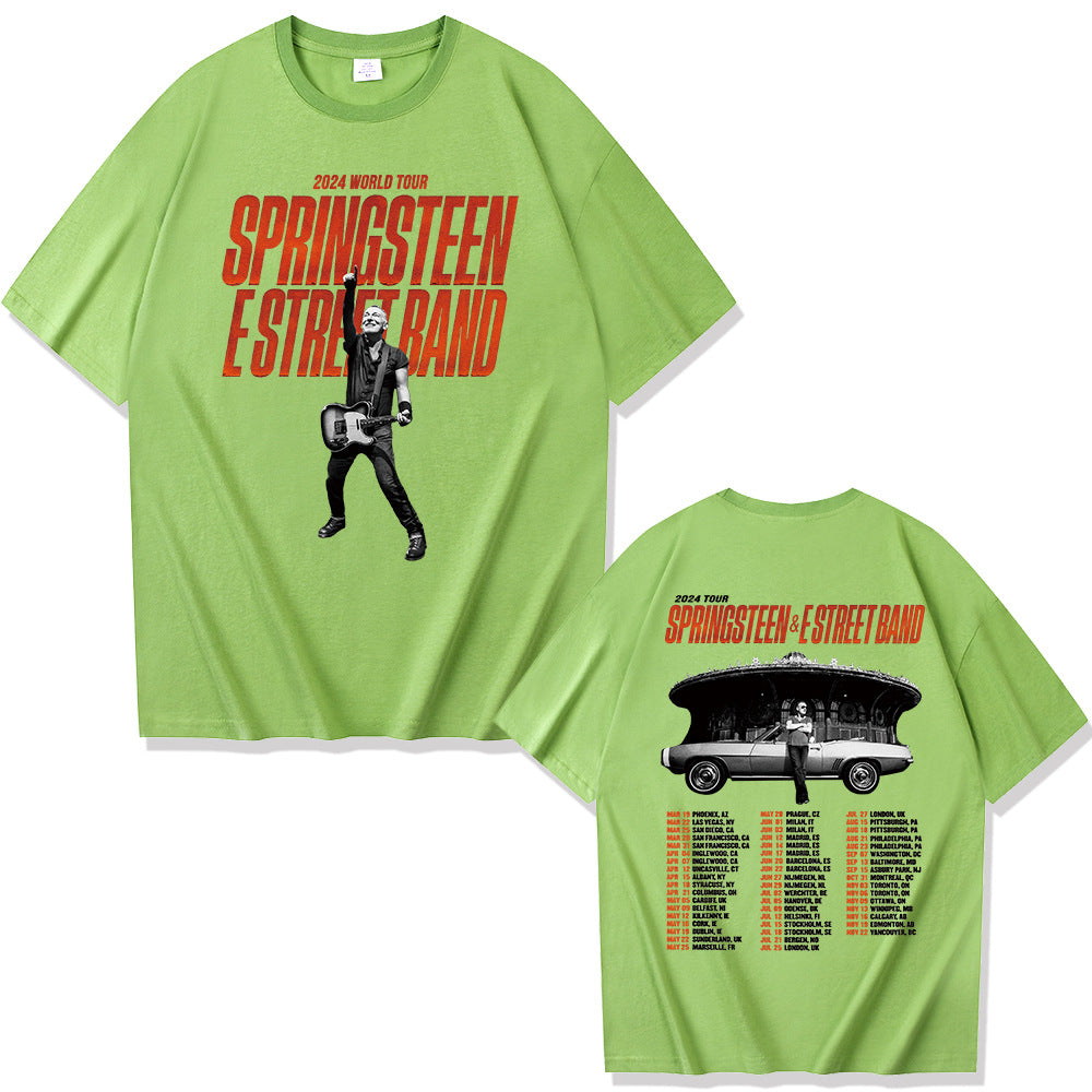 Bruce Springsteen and E Street World Tour Short Sleeved