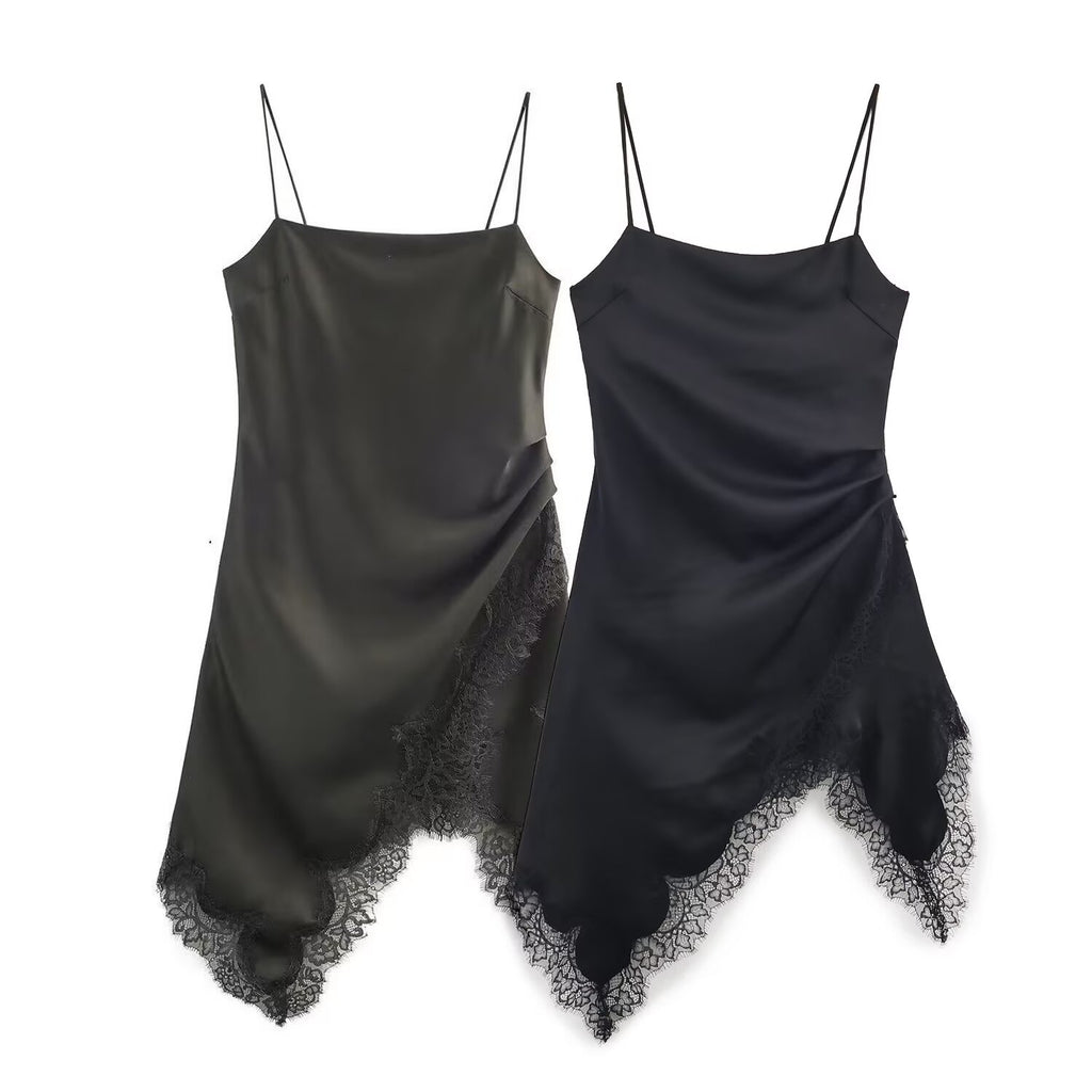 irregular lace camisole top