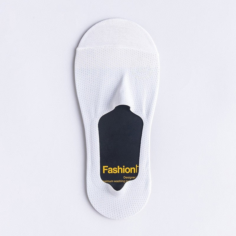 Mesh Low-cut Invisible Socks For Men's Short Socks