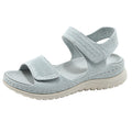 European and American sports and leisure sandals with Velcro hollow out beach thick sole women's