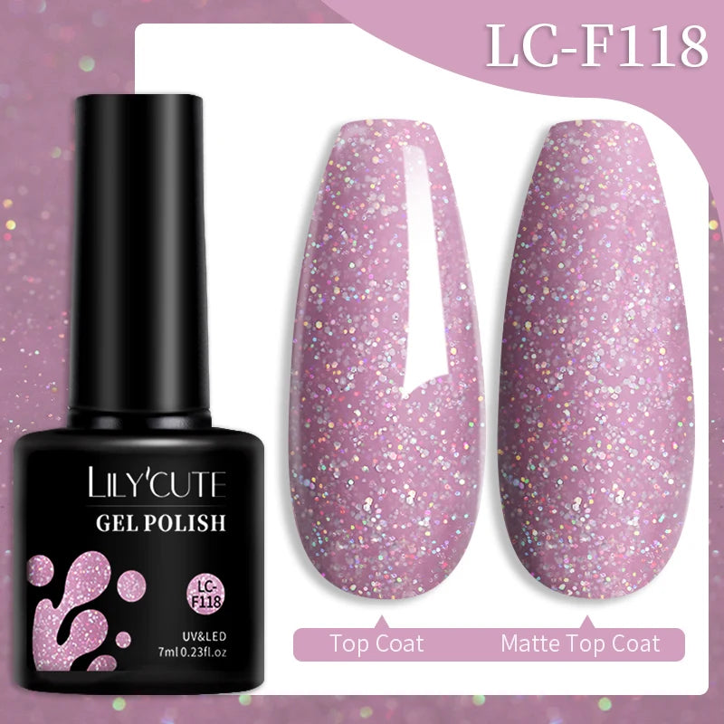 129 Colors 7ML Nail Gel Polish Nail Supplies Vernis Semi Permanent Nail Art Manicure Soak off LED UV Gel Nail Varnishes