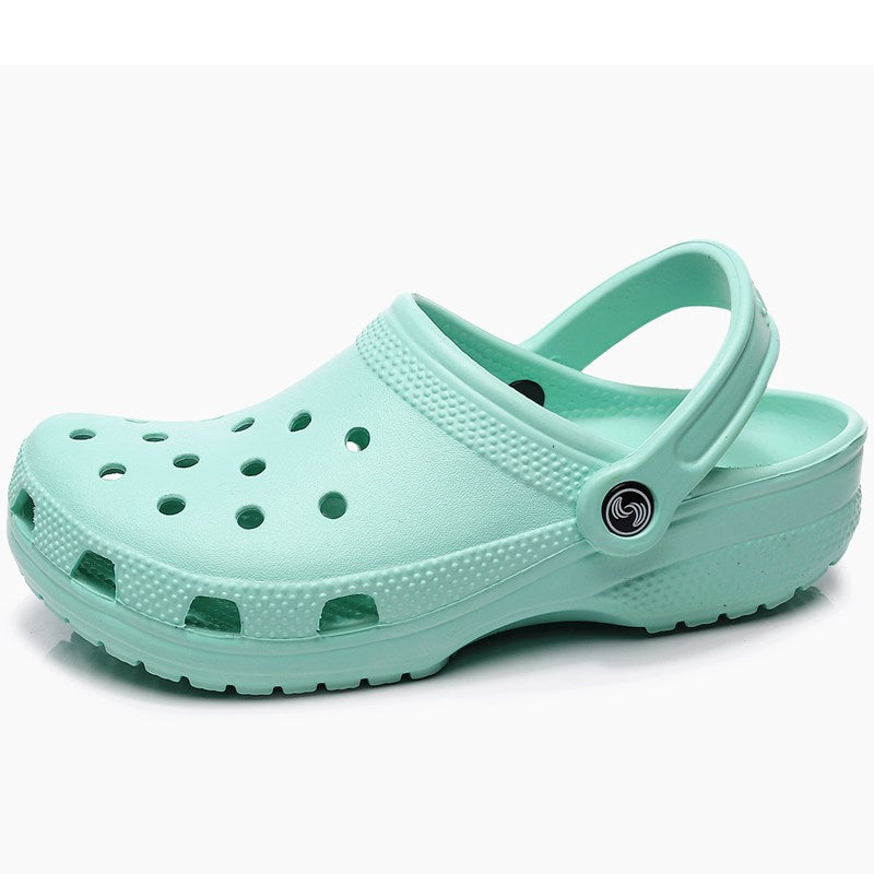 Summer Star New Dieter Hole Shoes Men's Beach Sandals Women's Flat Garden Jelly