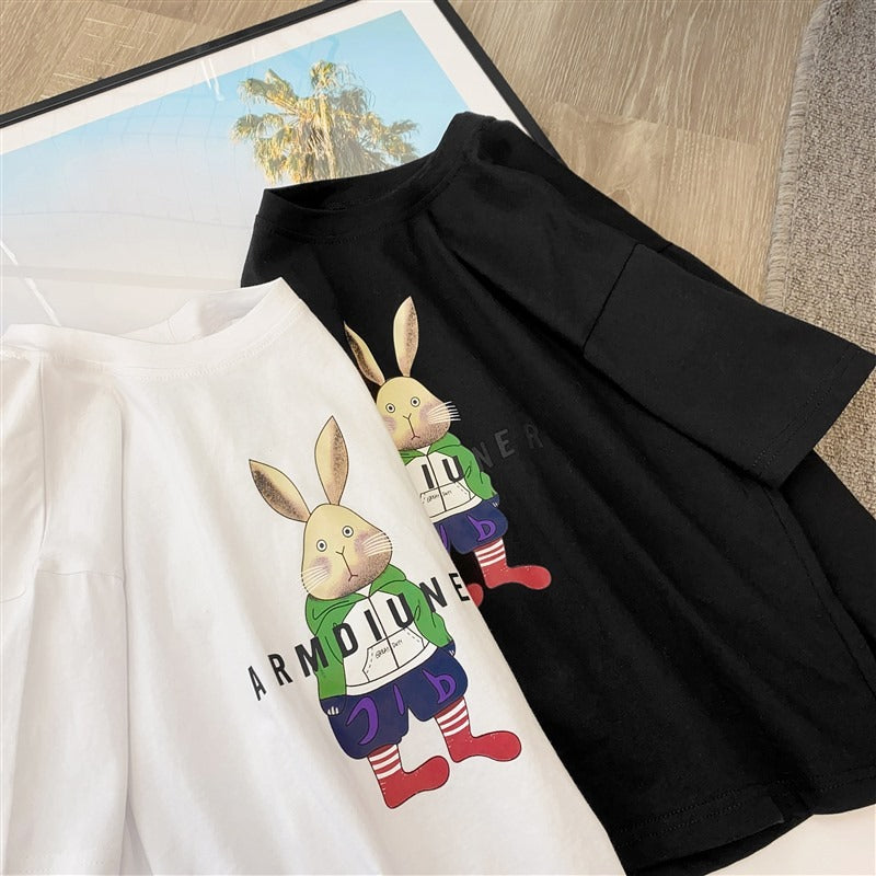 Boy's Short Sleeve T-Shirt Top for Kids Trendy Children's Clothing.