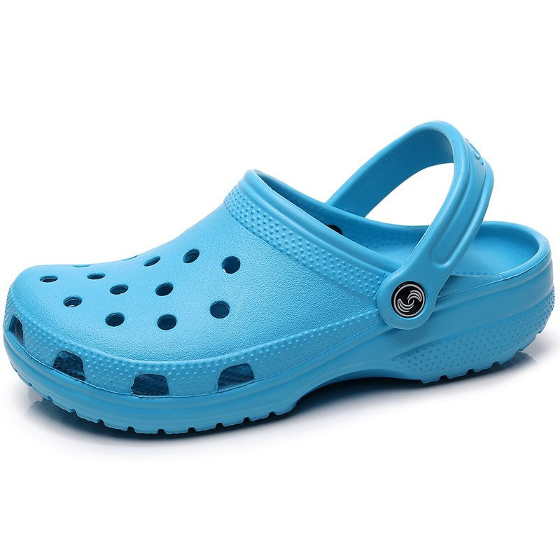 Summer Star New Dieter Hole Shoes Men's Beach Sandals Women's Flat Garden Jelly