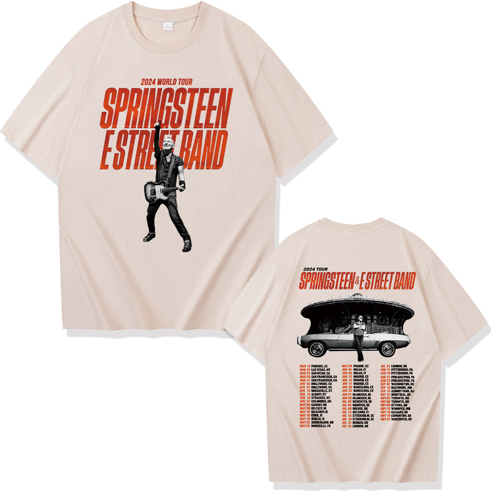 Bruce Springsteen and E Street World Tour Short Sleeved