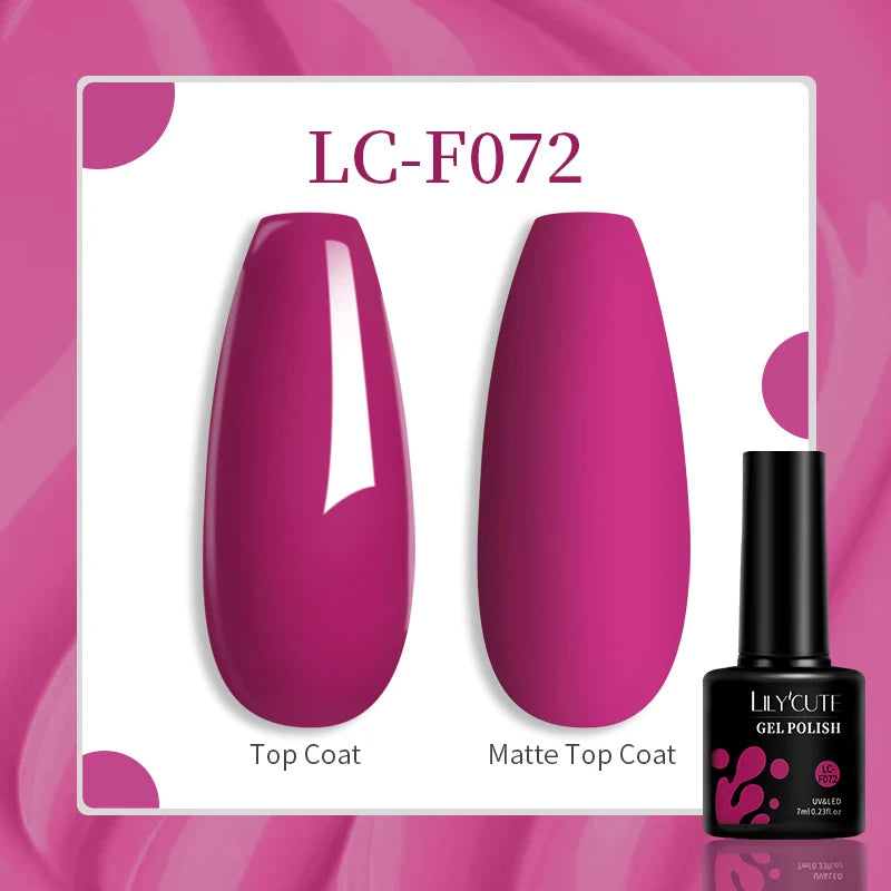 7ml UV/LED gel nail polish bottle