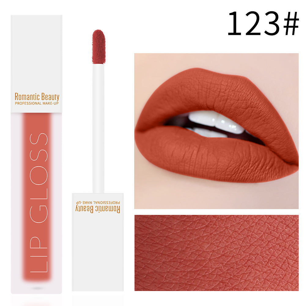 tube of velvet matte lip glaze