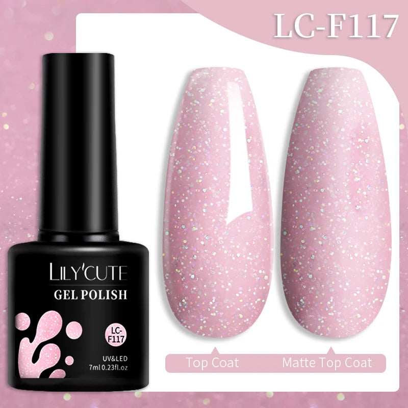 129 Colors 7ML Nail Gel Polish Nail Supplies Vernis Semi Permanent Nail Art Manicure Soak off LED UV Gel Nail Varnishes