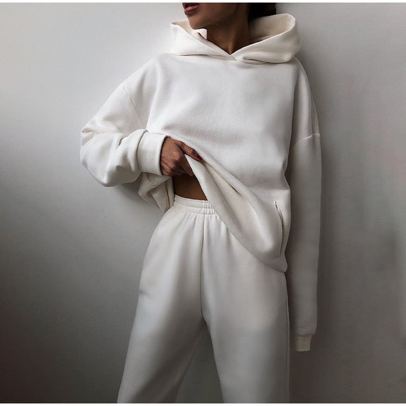 Ensemble Oversized Polaire