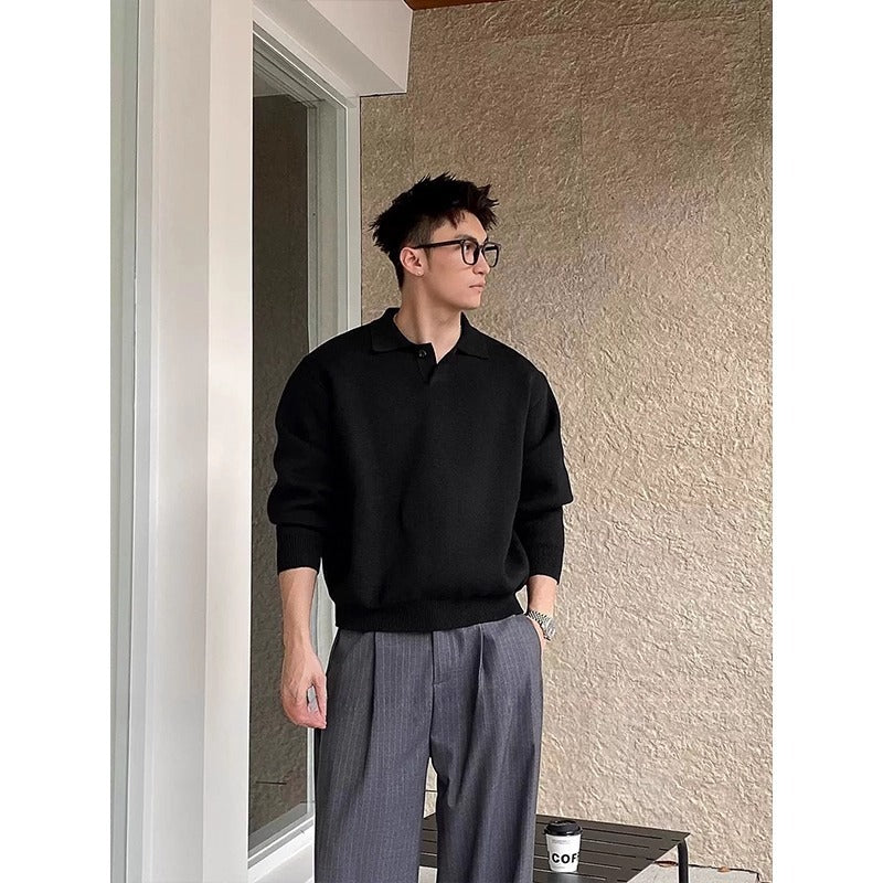 SmaColor Crewneck Sweater for Men.