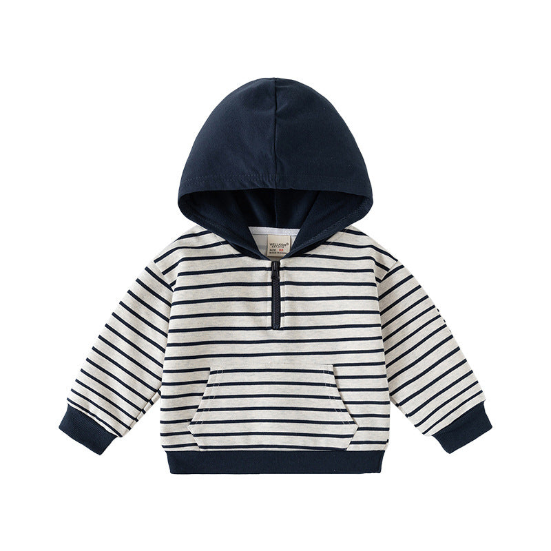 Casual Hooded Sweatshirt for Kids Streetwear Top Children's Clothing Wholesale.