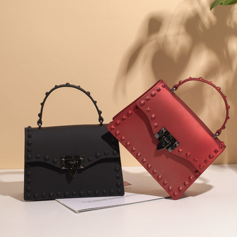 mini PVC jelly chain shoulder bag