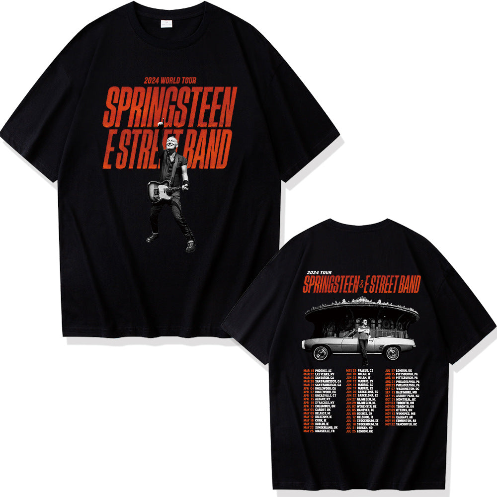 Bruce Springsteen and E Street World Tour Short Sleeved