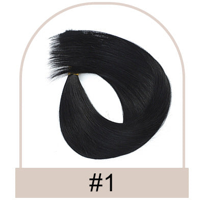 Human-hair Extension Wire Rods Seamless And Easy-to-remove One-piece Tape-in...