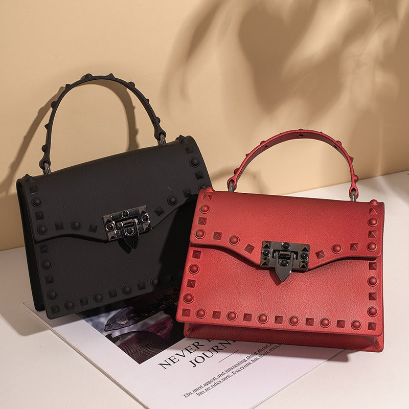 mini PVC jelly chain shoulder bag