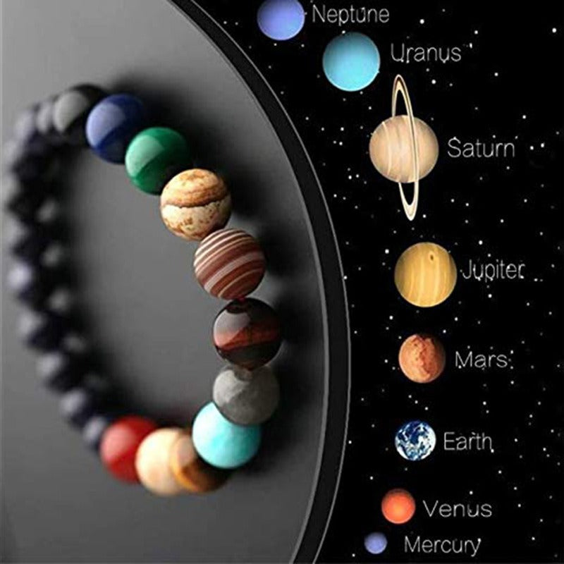 Universe, Galaxy, Eight Planets, Bracelets, Couples, Fashion Constellations, Small Gifts