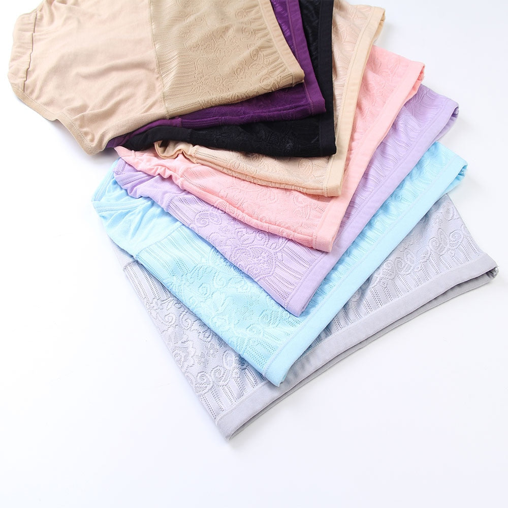 high waist seamless shaping panties