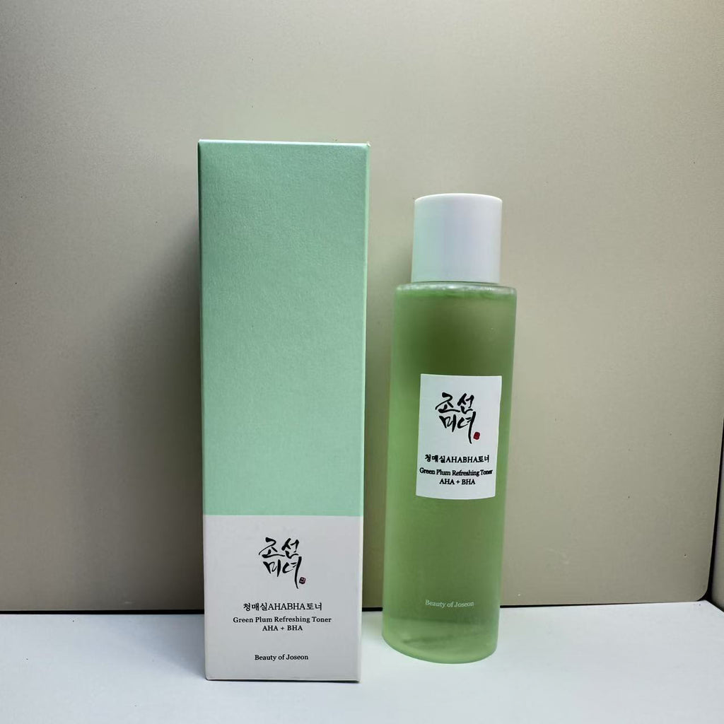selection of toner and sunscreen products