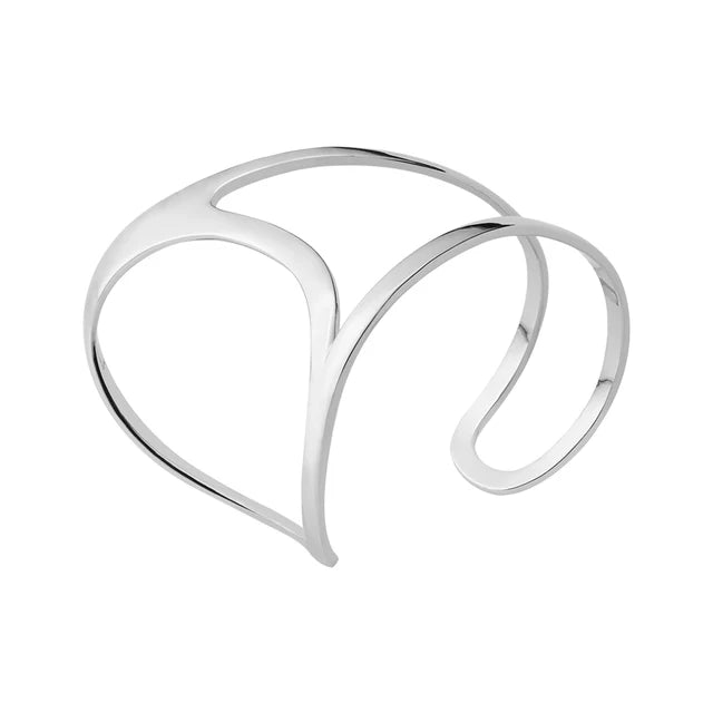 simple gold-plated bangle bracelet