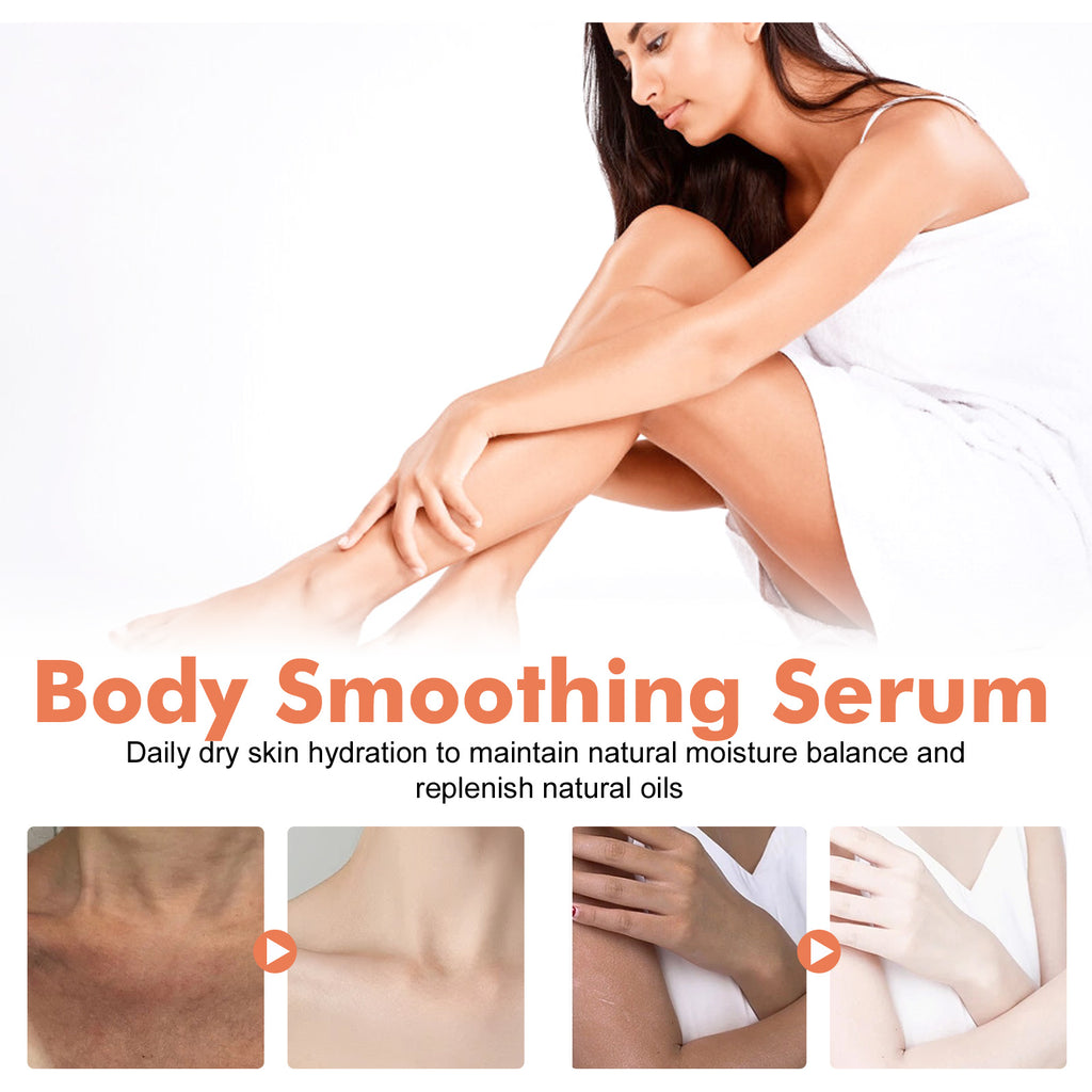 bottle of moisturizing body serum