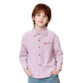 Blazer rayé ample pour garçons, Vêtements pour enfants à la mode