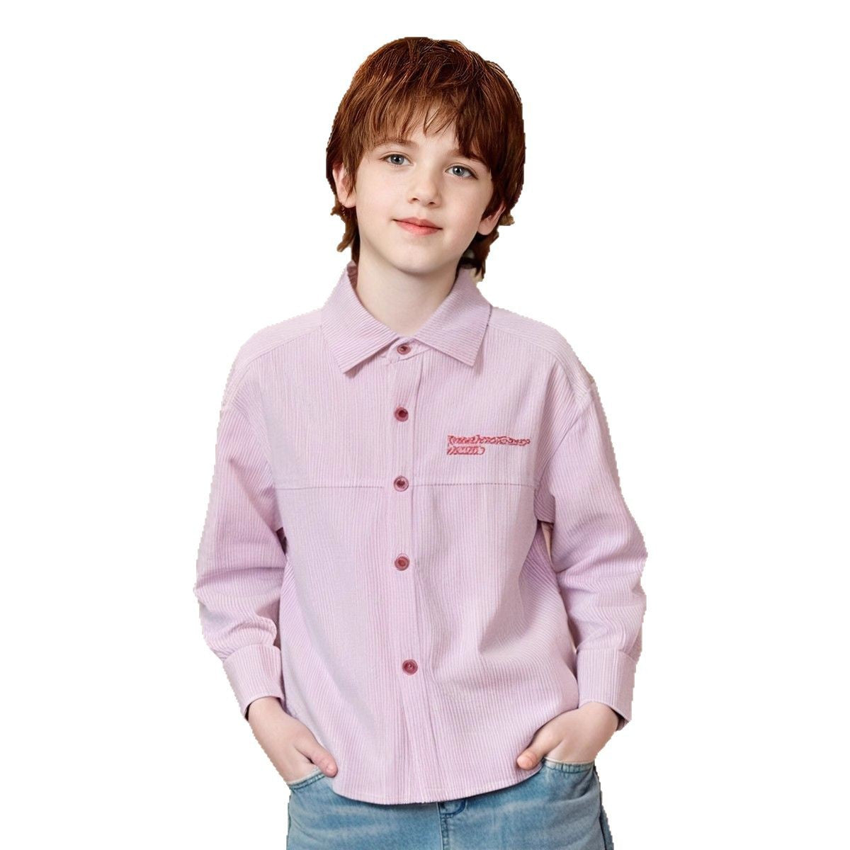 Loose Striped Blazer for Boys, Fashionable Kids Clothing