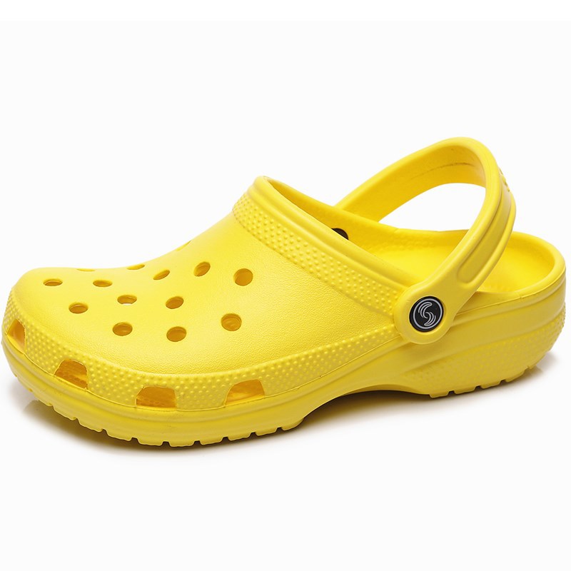 Summer Star New Dieter Hole Shoes Men's Beach Sandals Women's Flat Garden Jelly