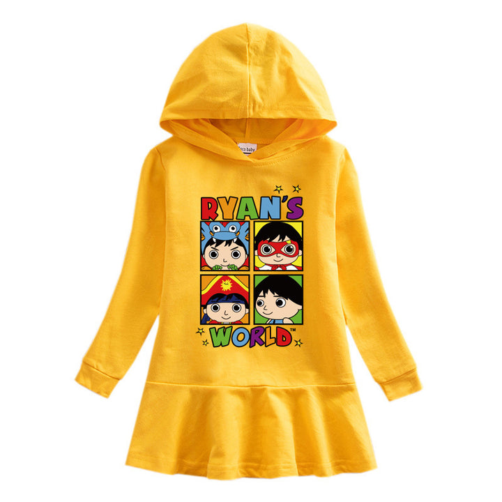 Girl Hooded Ryan Dress