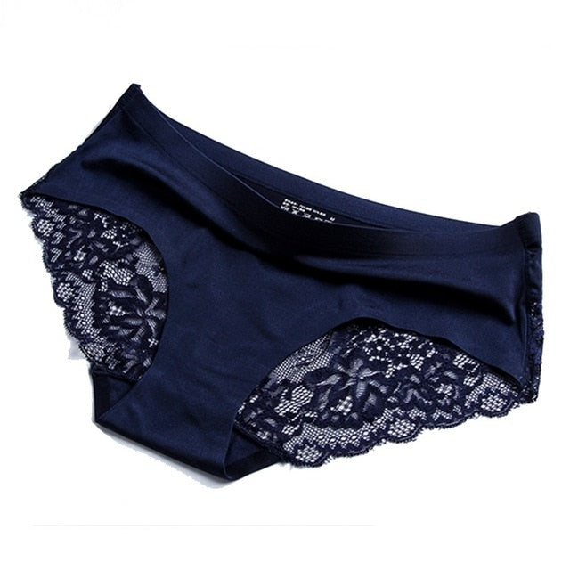 seamless lace women's briefs