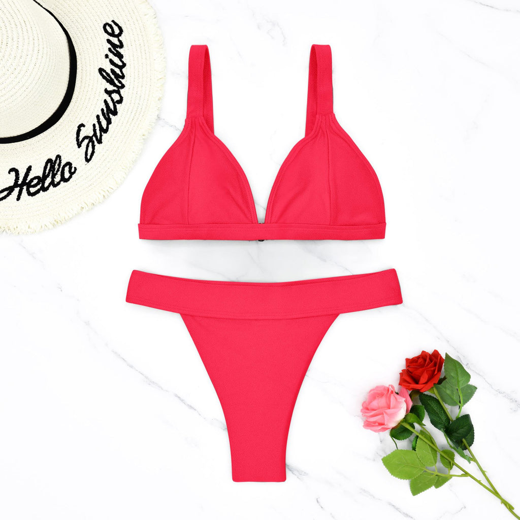 high-waisted lingerie-style swimsuit