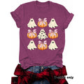 Funny Coquette Bow Pumpkin Spooky Season T-S
