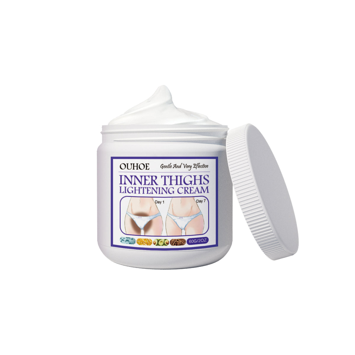 Moisturizing leg cream